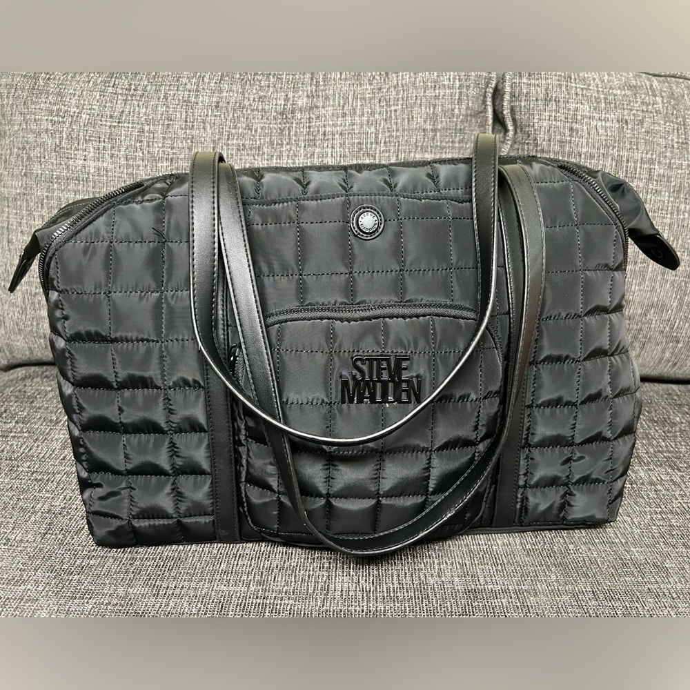 Steve Madden Quilted weekender